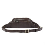 Men's Leather Waist Bag Fanny Pack Belt Bag Pouch