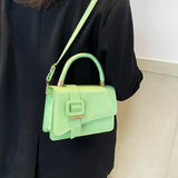 PU Leather Woman Handbags Female Shoulder Bag Messenger Small Square Bag