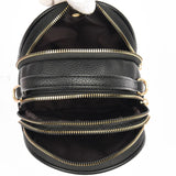 Crocodile Pattern Small Round Shoulder Bag