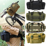 Camouflage Waist Bag Waterproof Nylon Fanny Pack Men Women