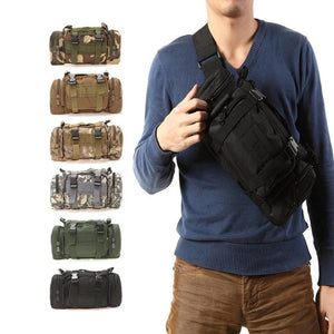 Camouflage Waist Bag Waterproof Nylon Fanny Pack Men Women
