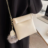 Women's Shoulder Bag Flap Messenger Handbag Chain Crossbody Bag