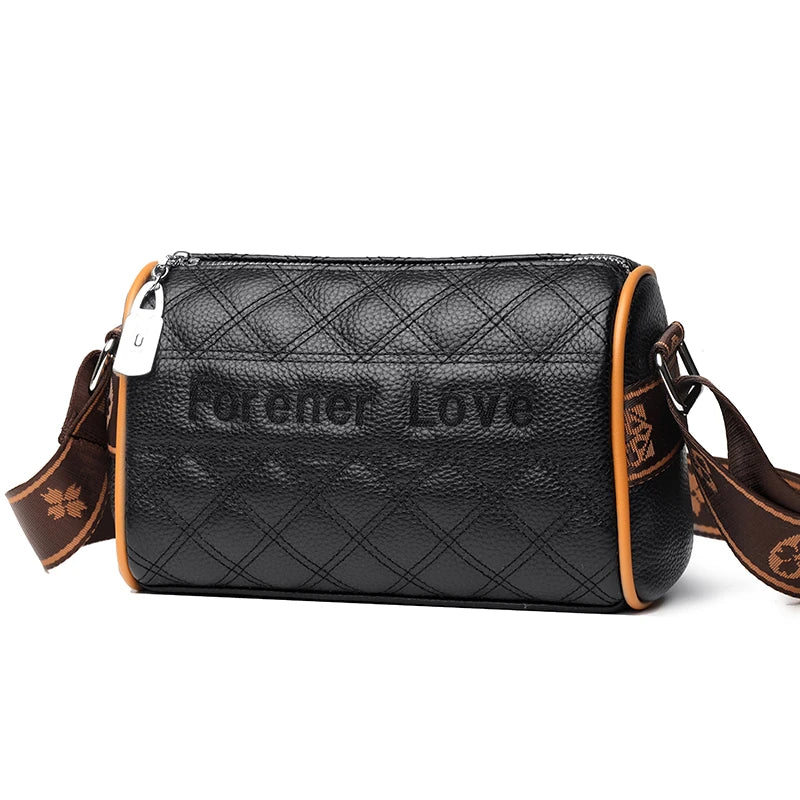 Stylish Leather Women's Shoulder Bag