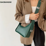 Retro Stone Pattern Wide Shoulder Bag