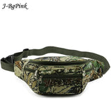 High Ride Travel Camouflage Waist Bag Bananka Travel Leisure Fanny Pack