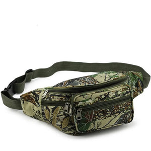 High Ride Travel Camouflage Waist Bag Bananka Travel Leisure Fanny Pack