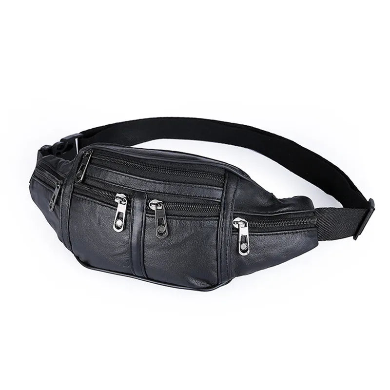 High Ride Sheepskin Waist Bag Bananka Fanny Pack Men Women