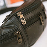 High Ride Sheepskin Waist Bag Bananka Fanny Pack Men Women