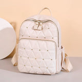 High Rivet Oxford Women Backpacks Student Schoolbag