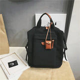 Canvas Women Backpack Schoolbag Teenager Girl Bag Mochilas