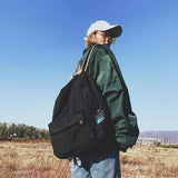 Canvas Shoulder Bags for Women Men Travel Outdoor Backpacks