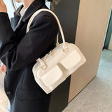 Shoulder Tote Bag Women Purses Handbag Armpit Bag Double Pocket Hand Bag