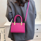 Small Flap Shoulder Crossbody Bag for Women Solid Handbags