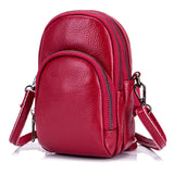 Mini Cow Leather Crossbody Bag for Women