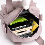 Women's Nylon Shoulder Bag Mini Purse Mommy Travel Tote Shopping Handbags