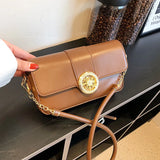 Small Leather Shoulder Bag for Women Crossbody Bag
