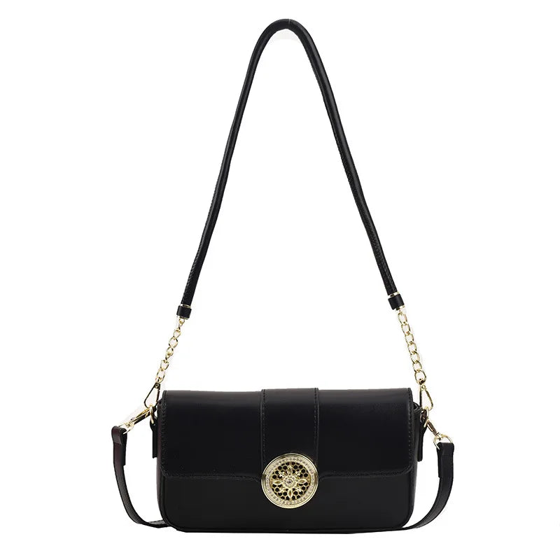 Small Leather Shoulder Bag for Women Crossbody Bag