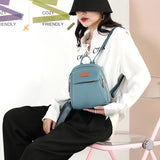 Waterproof Nylon Women's Mini Backpack for Shopping