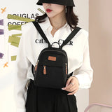Waterproof Nylon Women's Mini Backpack for Shopping