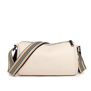 High Soft First layer cowhide Ladies Shoulder Bag Women Rivet Leather Handbag