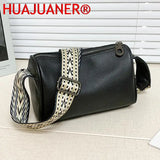 Soft Leather Shoulder Bag Solid Cow Leather Handbag Crossbody Bag