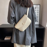 Soft Leather Anti Theft Chest Bag Crossbody Bag