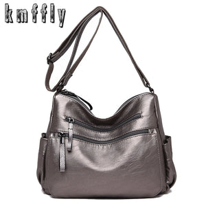 Soft Leather Handbags Crossbody Bags for Women