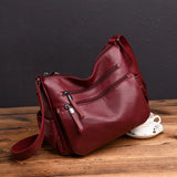 Soft Leather Handbags Crossbody Bags for Women