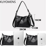 Soft Leather Handbags Purses Women Bags Shoulder Crossbody Bags