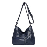 Soft Leather Purses And Handbags Women Bags Multi-Pocket Crossbody Shoulder Bags