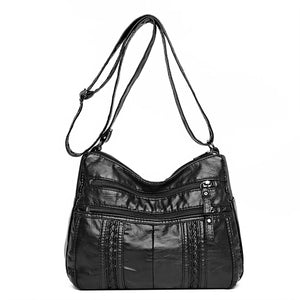 Women's Soft Leather Crossbody Bag