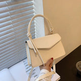 Soft Leather Shoulder Bags For Women Summer Solid Female Handbags