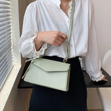 Soft Leather Shoulder Bags For Women Summer Solid Female Handbags