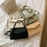 Soft Leather Shoulder Bags For Women Summer Solid Female Handbags