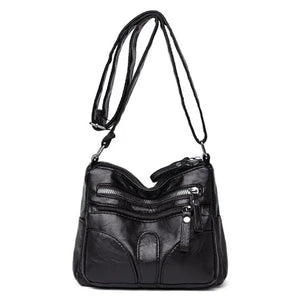 Soft Leather Women Bag Large Capacity Shoulder Bags