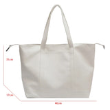 Soft Leather Women Bag Travel Shoulder Bag Large Capacity Tote Shopper Handbag