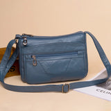 Trendy Soft Leather Shoulder Bag for Women