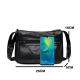 Soft Leather Women Bags Trends Shoulder Bag Handbag Purses Classic Crossbody Sac
