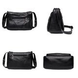 Trendy Soft Leather Shoulder Bag for Women
