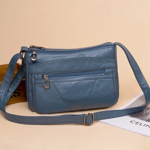 Soft Leather Women Bags Trends Shoulder Bag Handbag Purses Classic Crossbody Sac