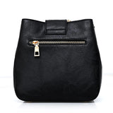 Soft PU Leather Shoulder Bag Crossbody Bag Ladies Saddle Bag