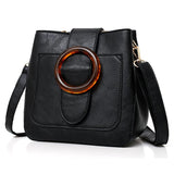 Soft PU Leather Shoulder Bag Crossbody Bag Ladies Saddle Bag