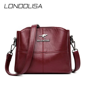 Women's Shoulder Crossbody Bag Soft PU Leather