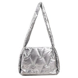 High Space Cotton Ladies Shoulder Bags Winter Shopping Crossbody Bag for Women