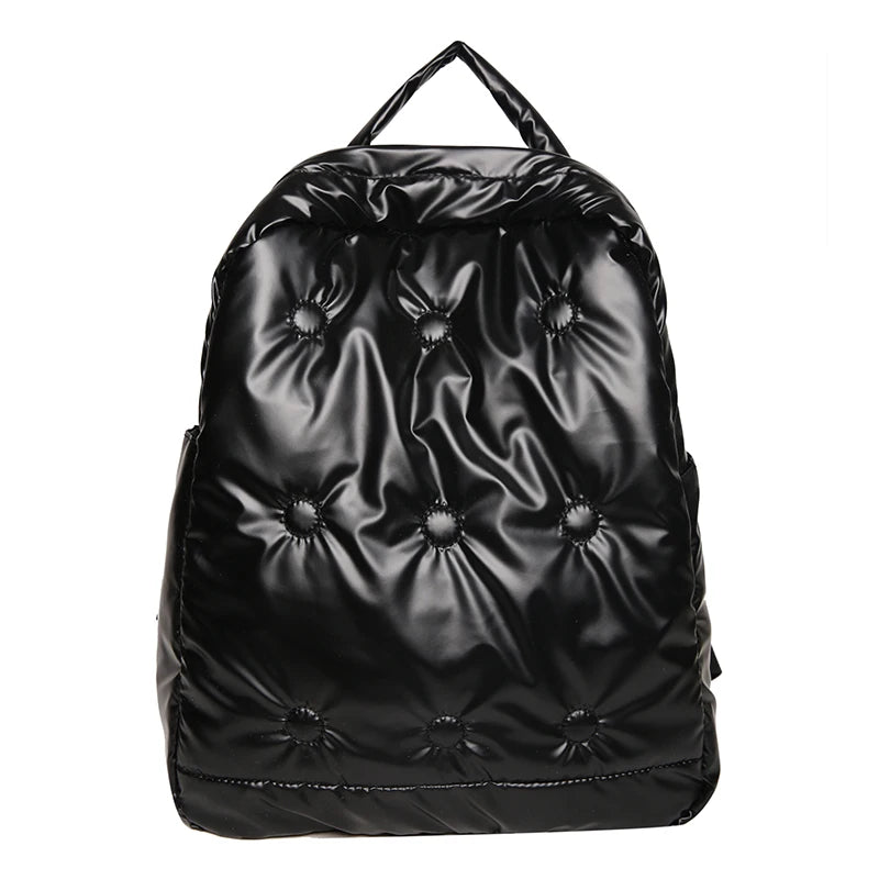 High Space Down Backpack for Women Large Capacity Winter Girls Backpacks