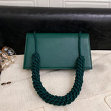 Summer Braided Rope Shoulder Strap Crossbody Bag