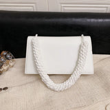 Summer Braided Rope Shoulder Strap Crossbody Bag