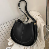 High Texture Pu Shoulder Bag Autumn Winter Women Soft Pu Crossbody Bags