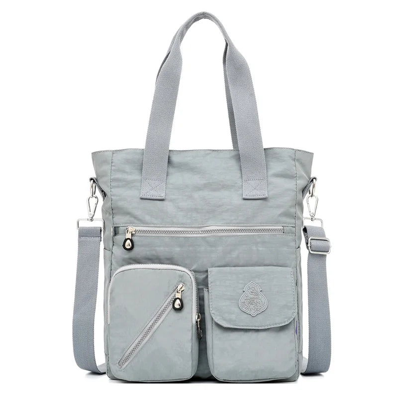 High Top-Handle Messenger Bag Women Nylon Shoulder Beach Crossbody Bag