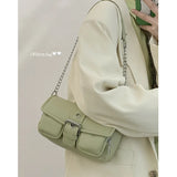 Small Square Shoulder Bag Retro Chain All-match Summer Bag